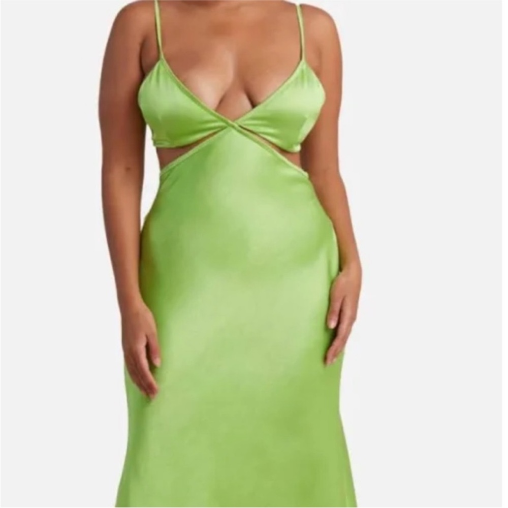 Bec + Bridge Vibrant Green Dress
